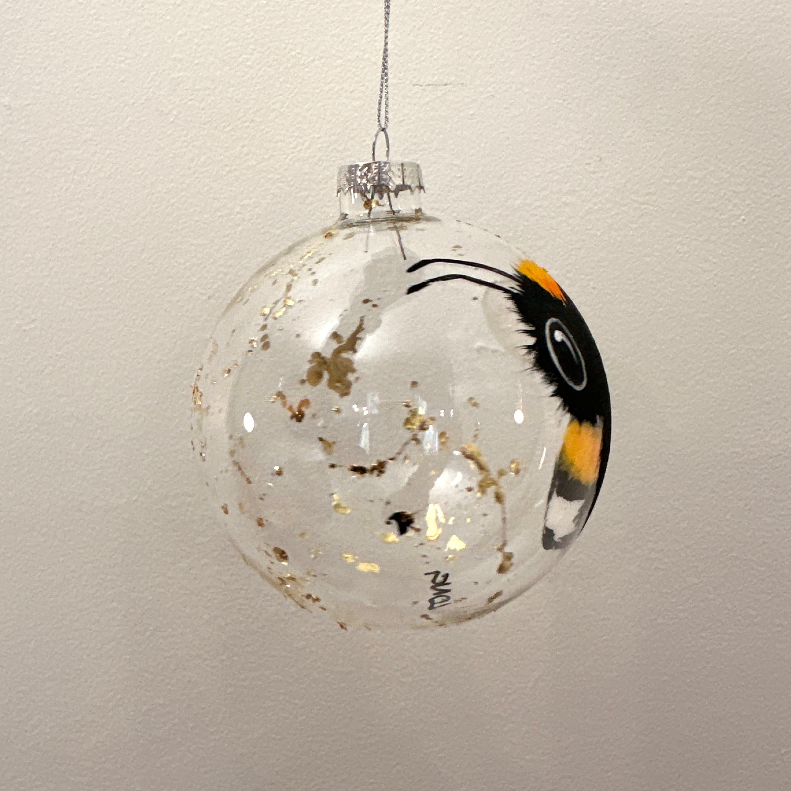 BEE BAUBLE - Gold Leaf splats