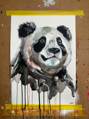 PANDA POP ORIGINAL SKETCH