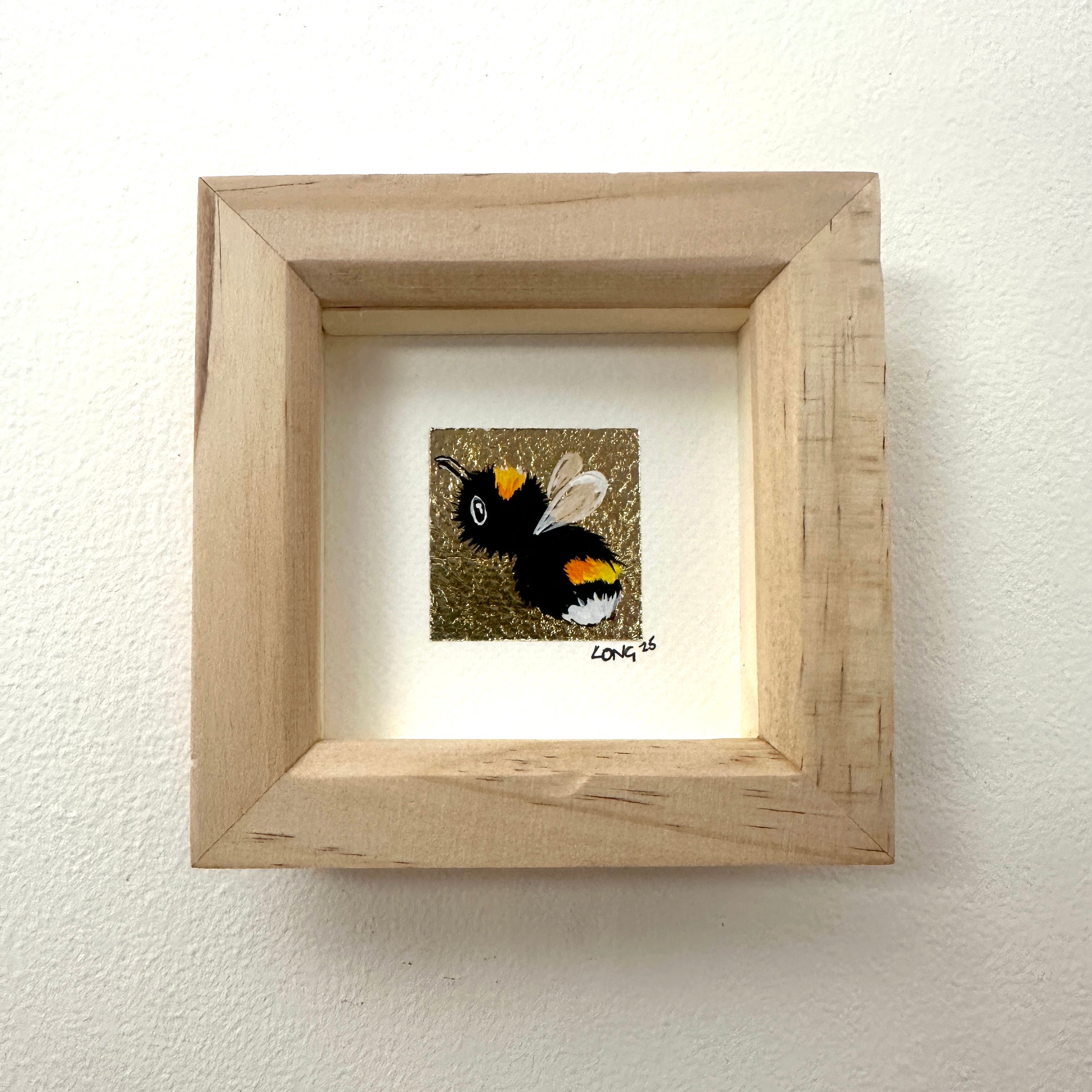 TINY GOLD LEAF BEE 2