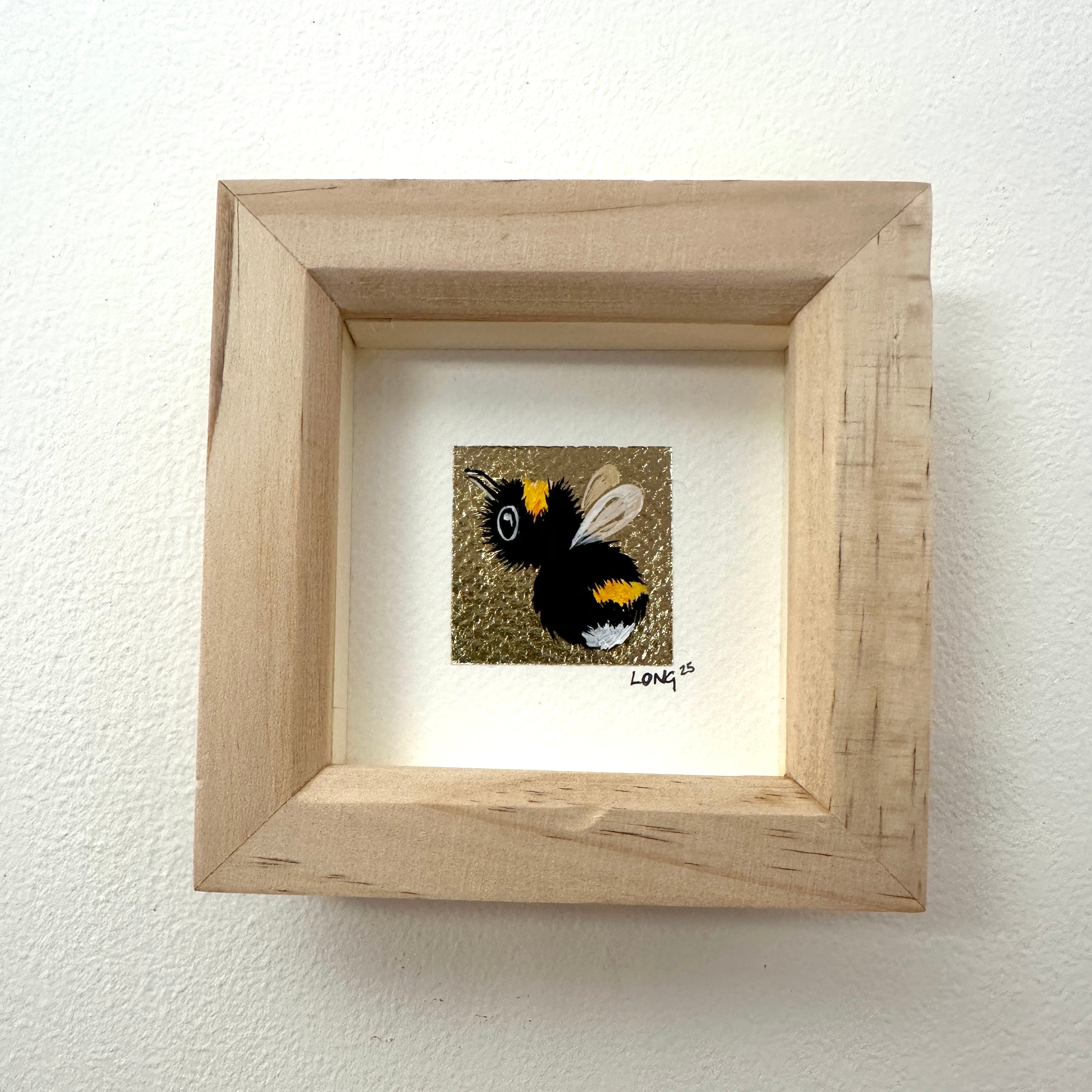 TINY GOLD LEAF BEE 4