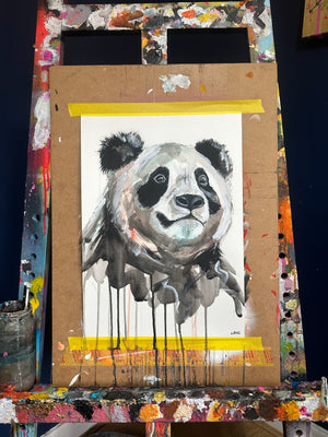 PANDA POP ORIGINAL SKETCH