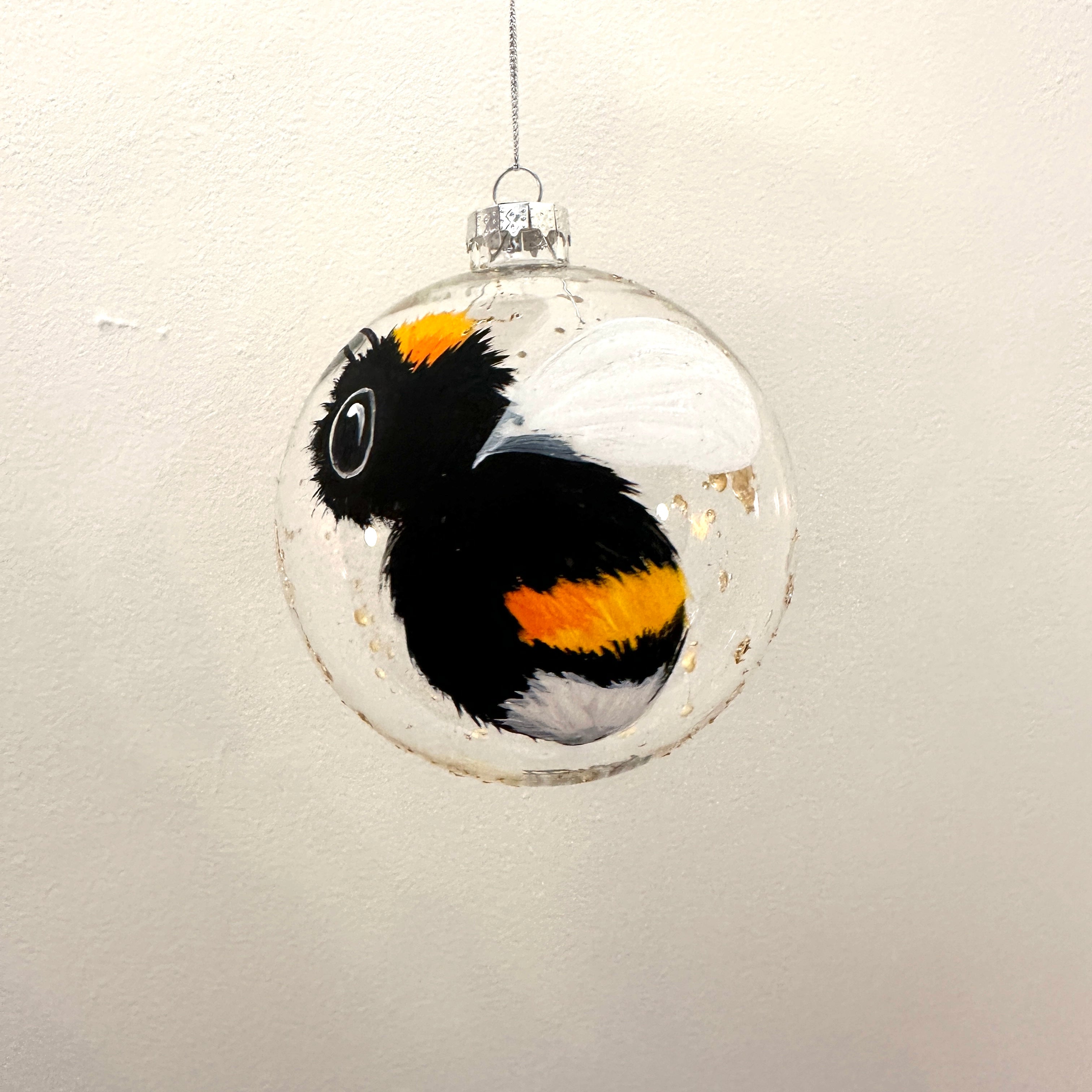 BEE BAUBLE - Gold Leaf splats