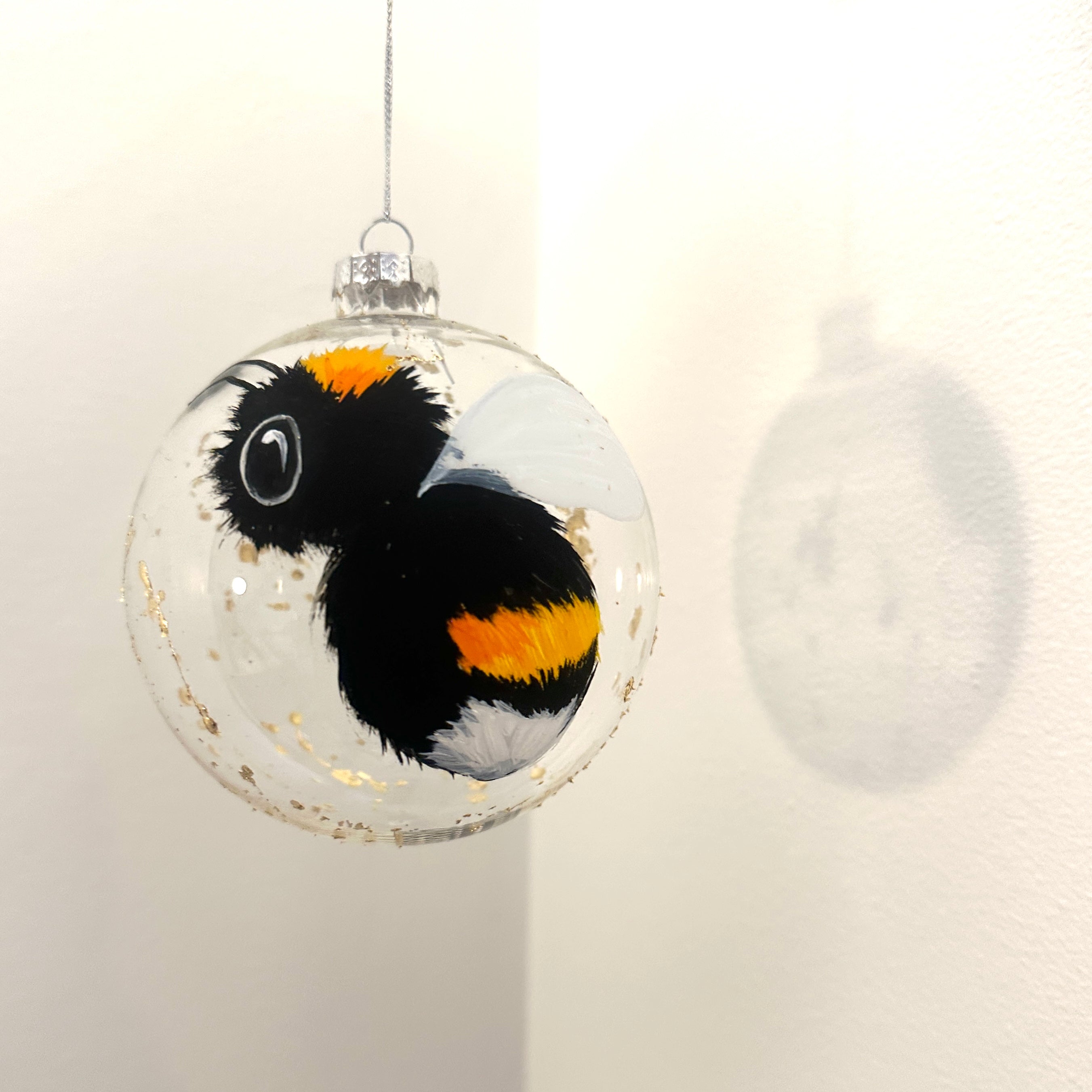 BEE BAUBLE - Gold Leaf splats