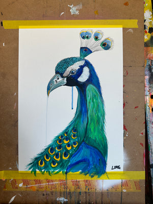 PEACOCK ORIGINAL SKETCH