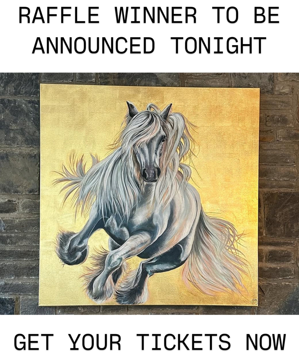 RAFFLE for “GYPSY VANNER” Original