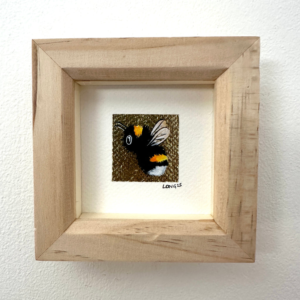 TINY GOLD LEAF BEE 7