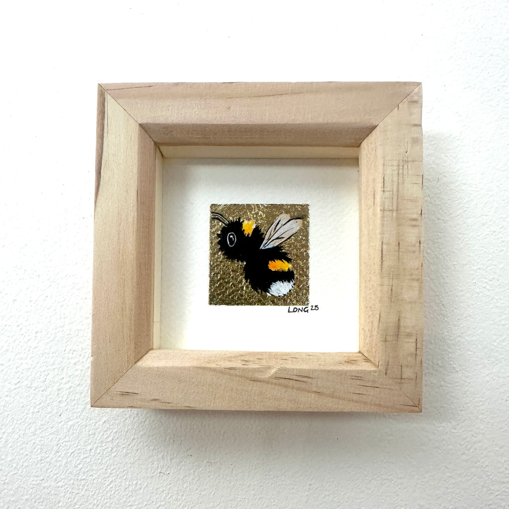 TINY GOLD LEAF BEE 1