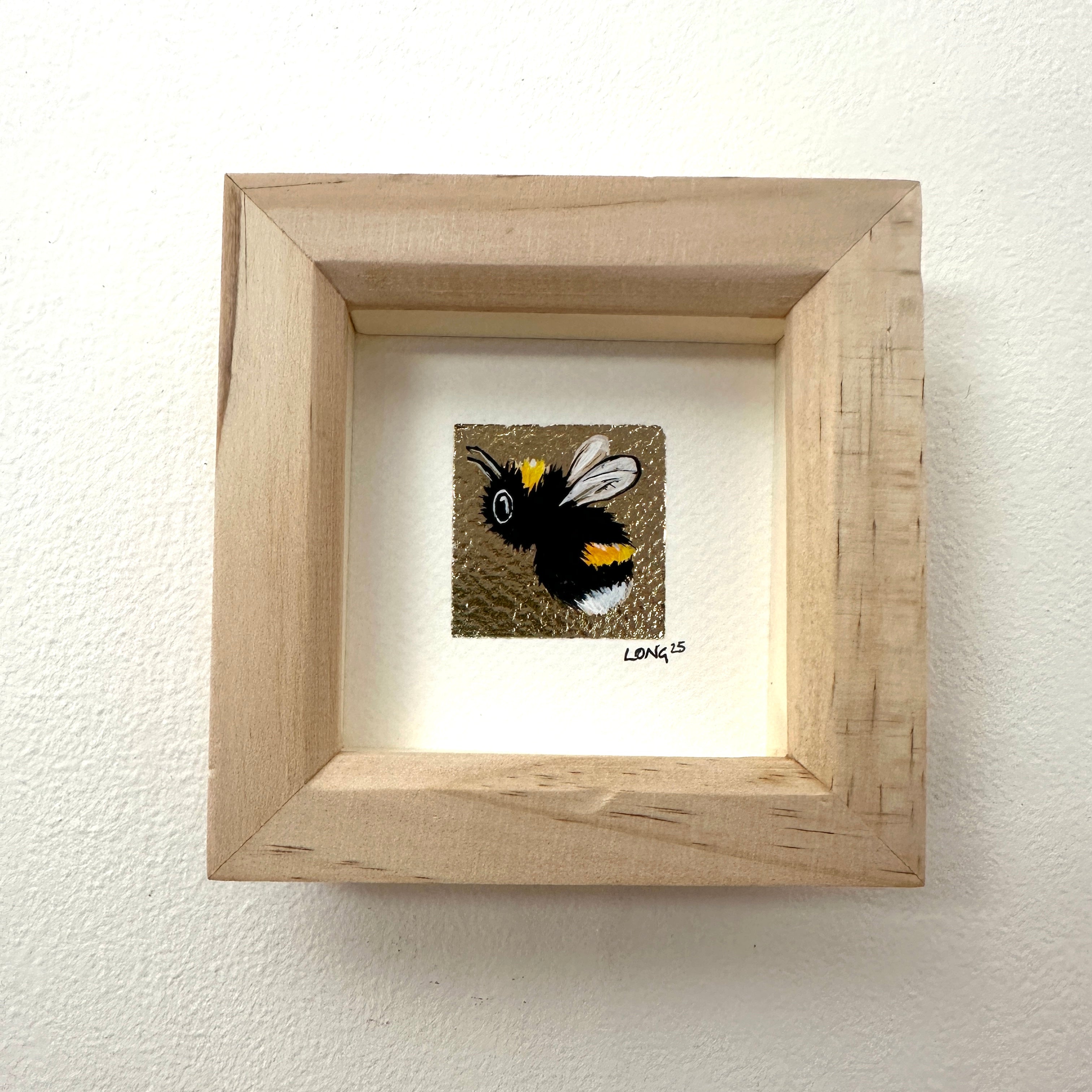 TINY GOLD LEAF BEE 3