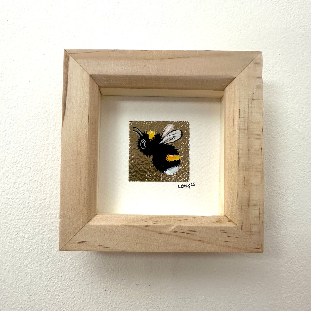 TINY GOLD LEAF BEE 3