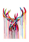 Limited Edition Rainbow Stag Print