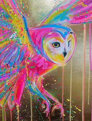 WHAT A HOOT GOLD LEAF ORIGINAL