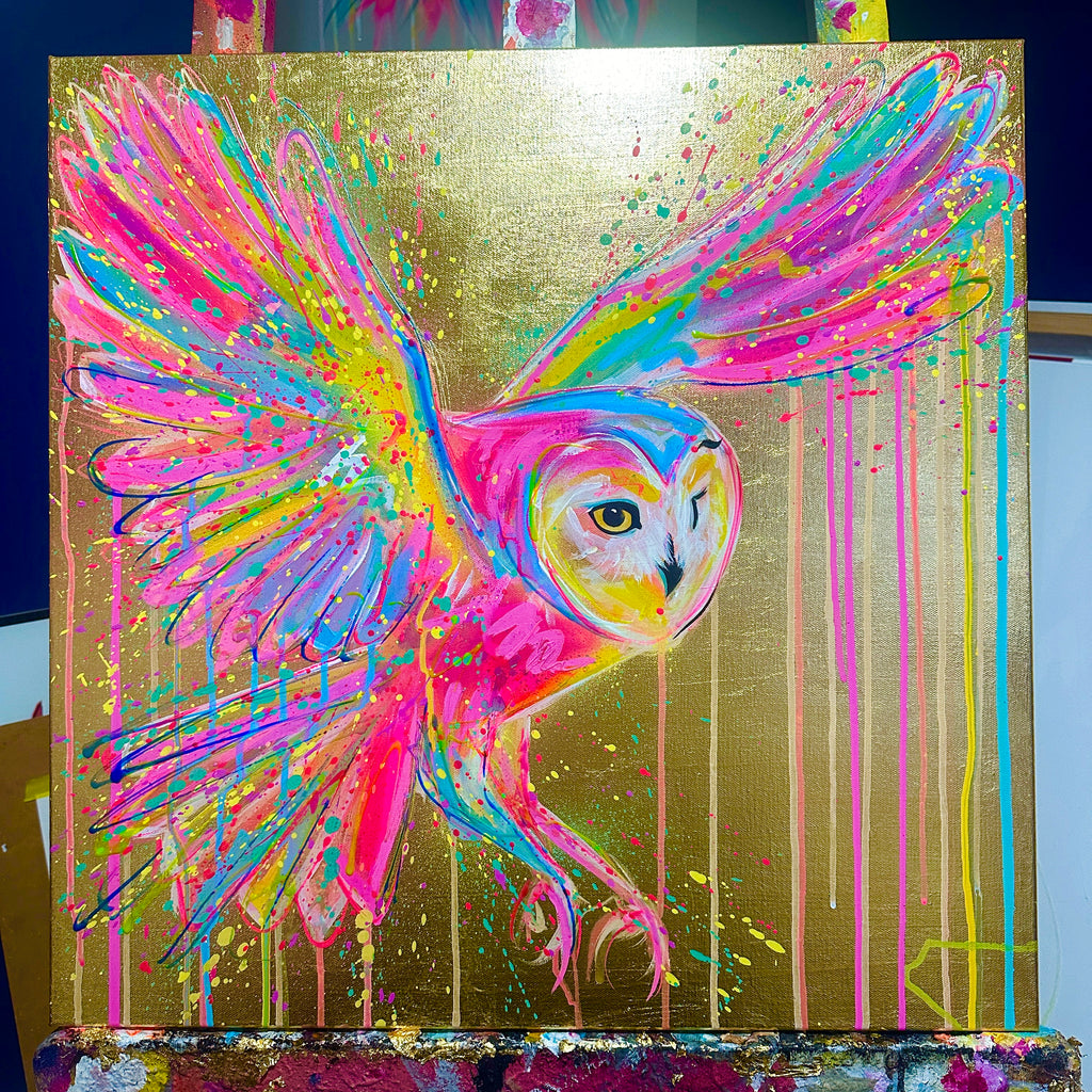 WHAT A HOOT GOLD LEAF ORIGINAL