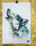 WOLF ORIGINAL SKETCH