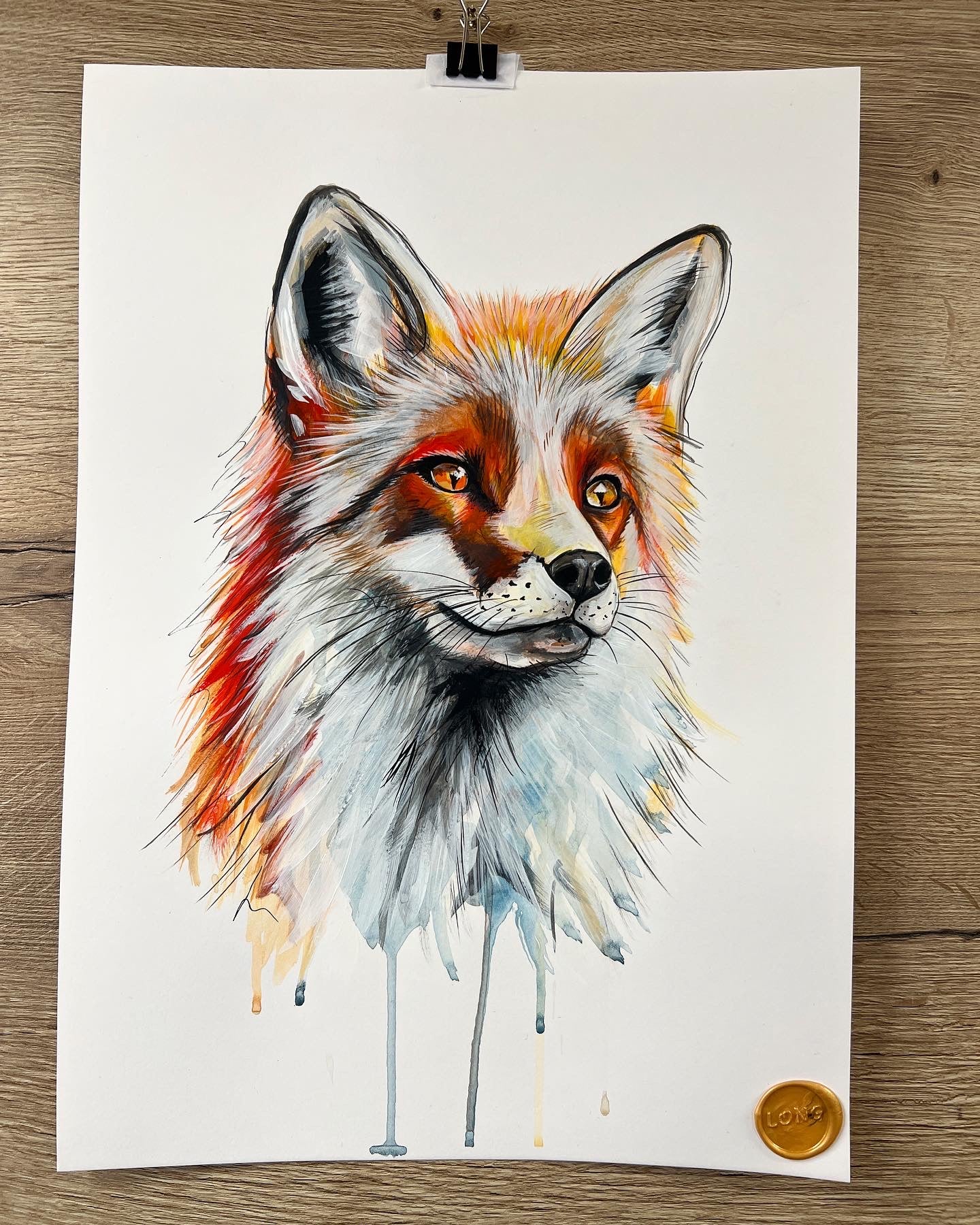 A FOX ORIGINAL SKETCH