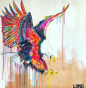 bald eagle contemporary art sophie long