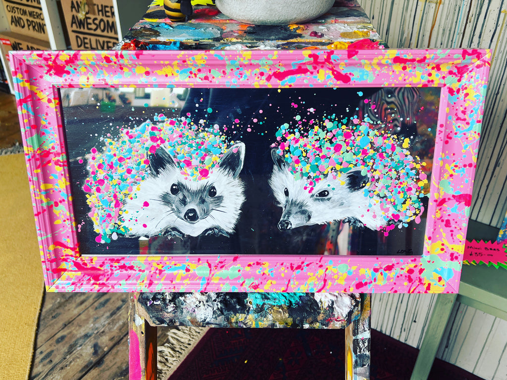 HEDGIES on mirror ORIGINAL