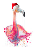 FLAMINGO CHRISTMAS GREETINGS CARD PACK