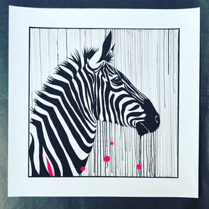 Limited Edition PRINT – THE STRIPED HORSE