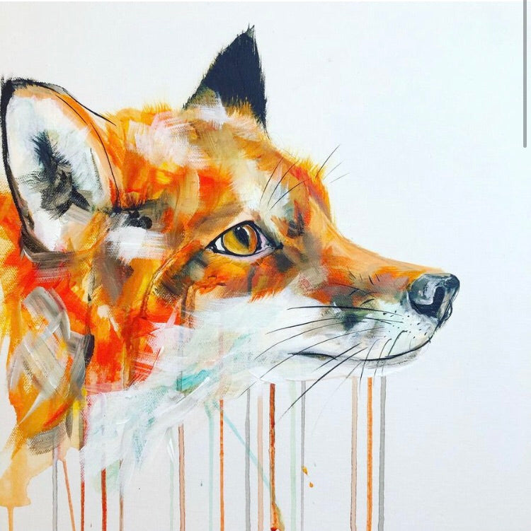 Limited Edition PRINT – FOX FACE