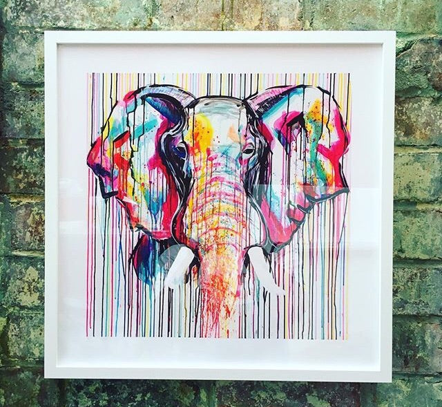 elephant ivory prints sophie long