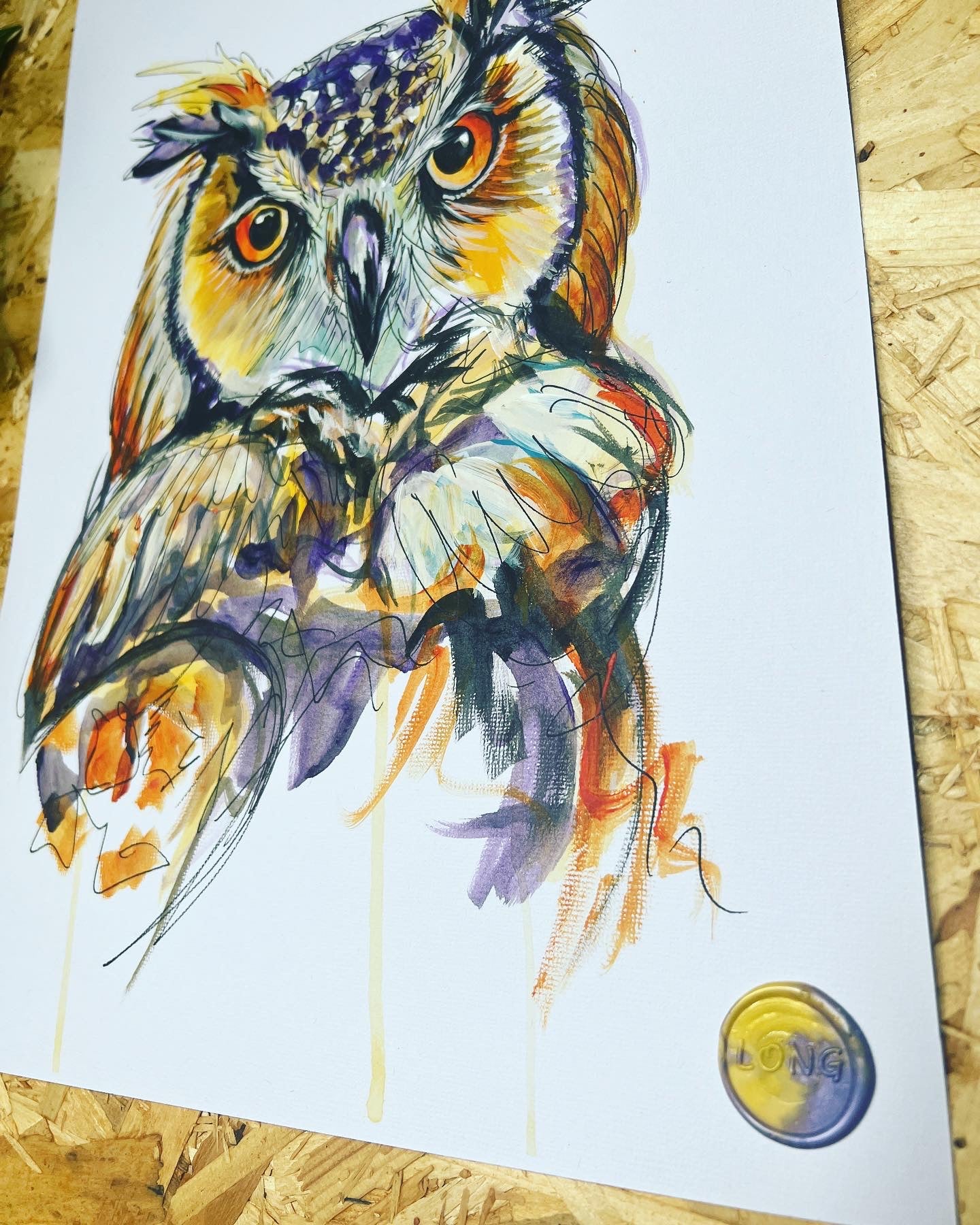 OWL ORIGINAL SKETCH