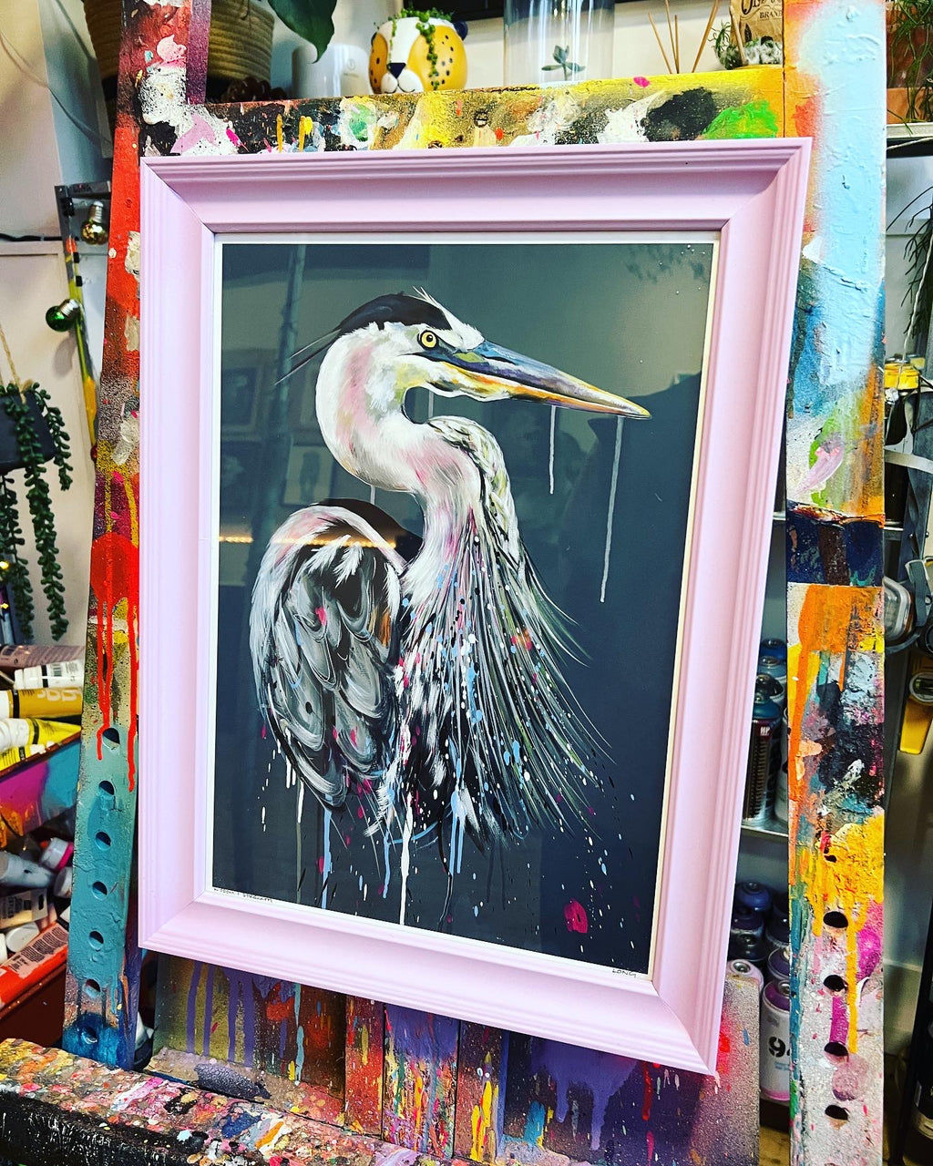 WISDOM AND STRENGTH Lilac Frame