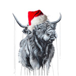 HIGHLAND COW CHRISTMAS GREETINGS CARD PACK