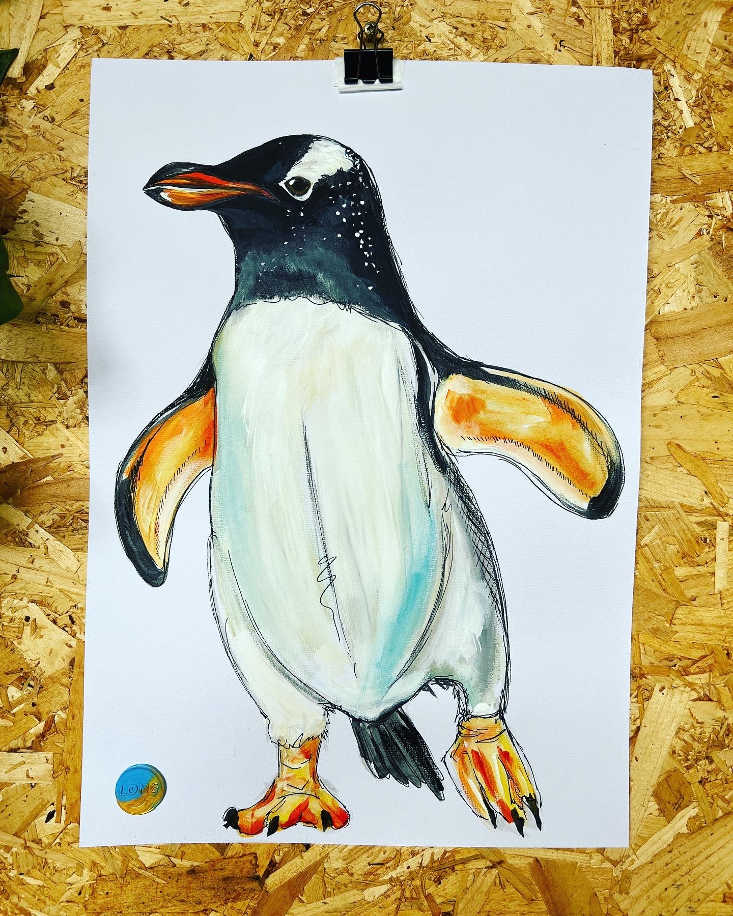 PENGUIN ORIGINAL SKETCH