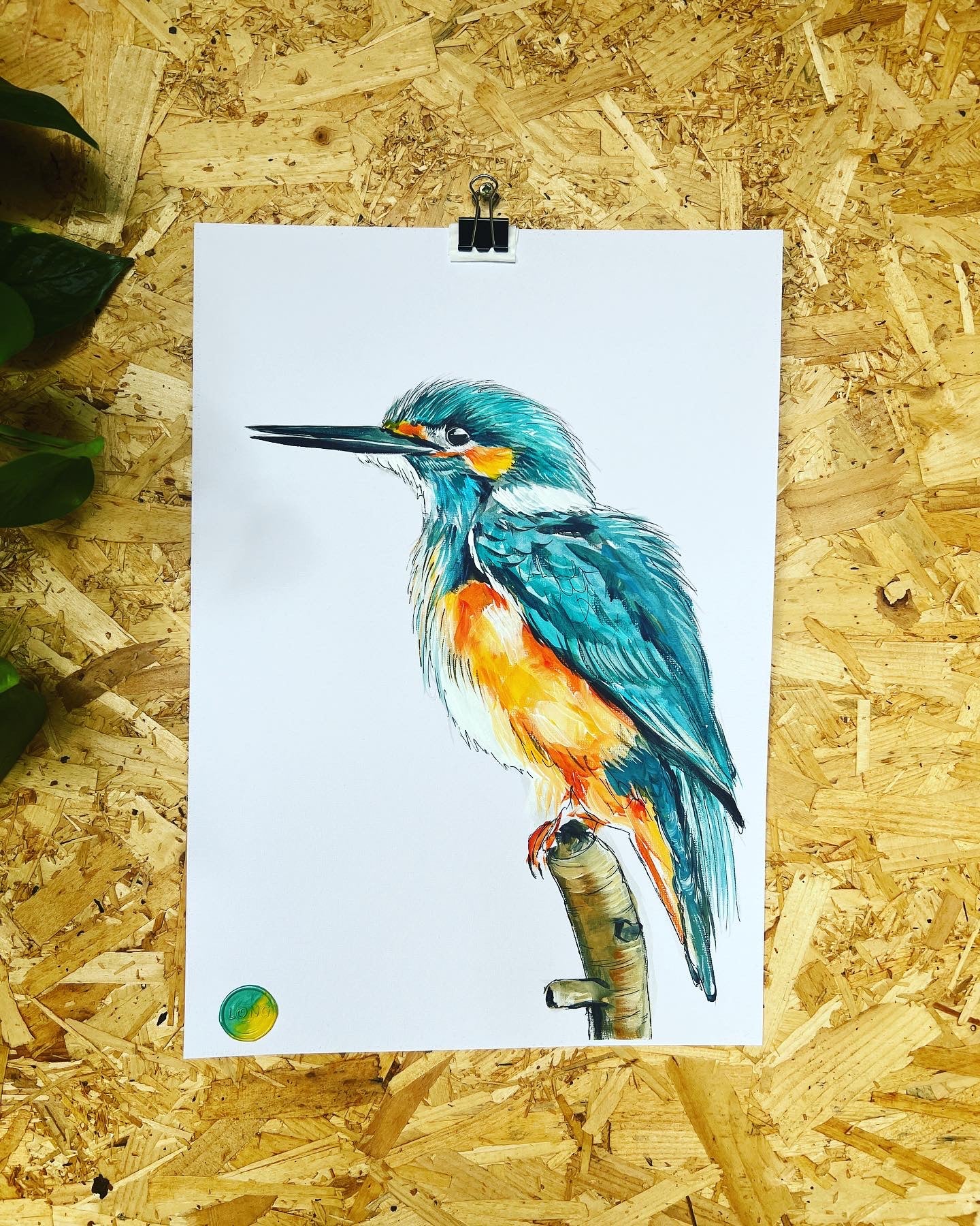 PRINTABLE Kingfisher Art Print Kingfisher Bird Pencil Drawing - Etsy