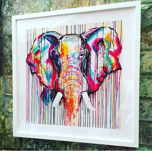 elephant ivory prints sophie long