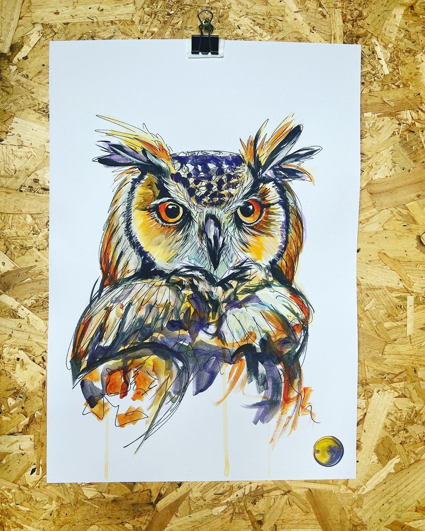 OWL ORIGINAL SKETCH