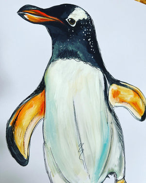 PENGUIN ORIGINAL SKETCH