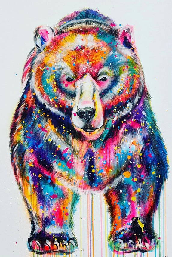 Limited Edition Giclée PRINT – GRIZZLY