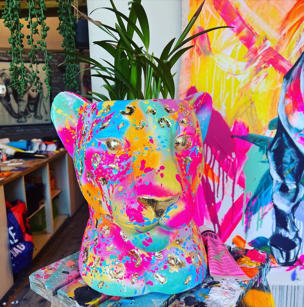 LEOPARD PLANTER ORIGINAL