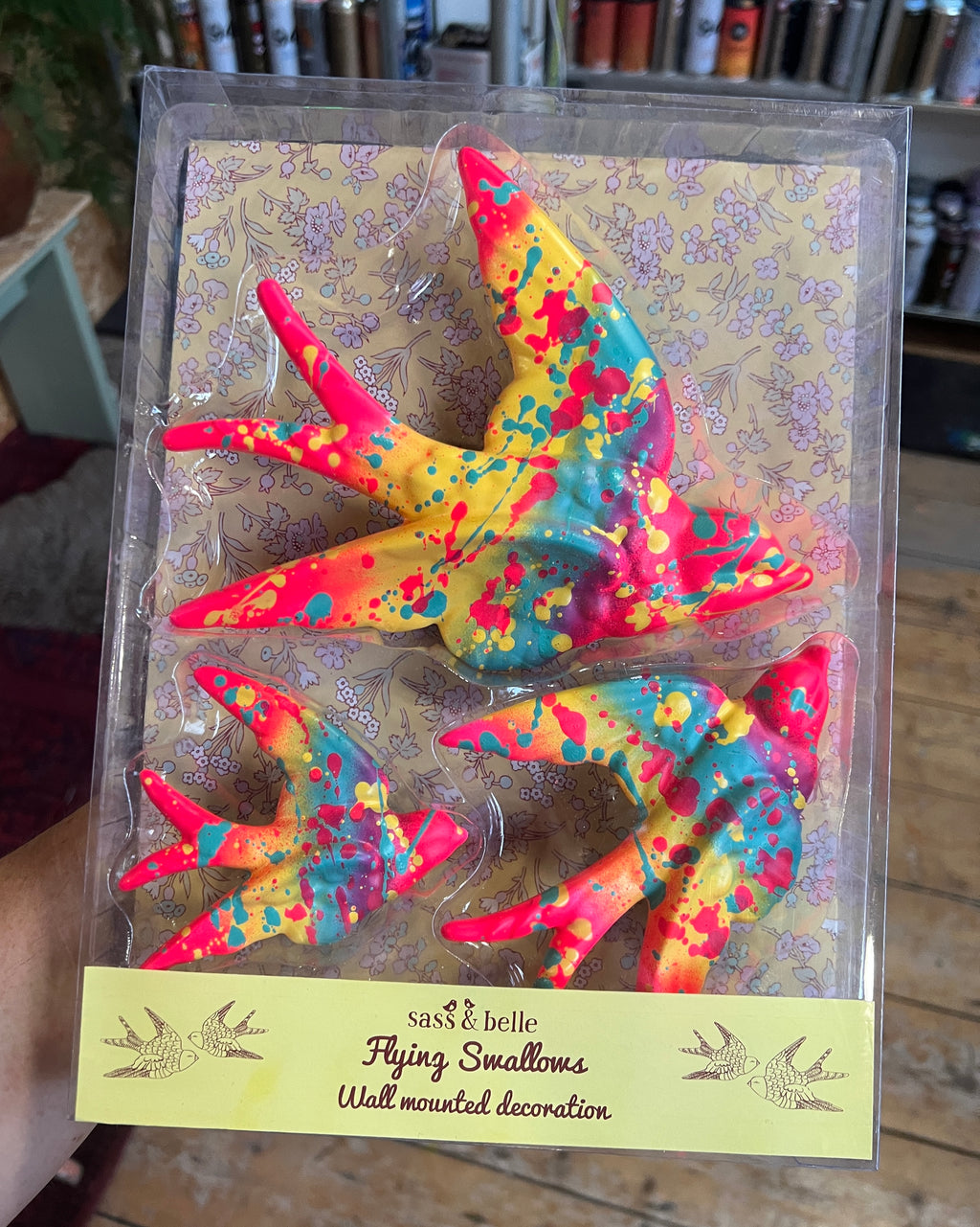 SWALLOW WALL HANGING ORIGINAL